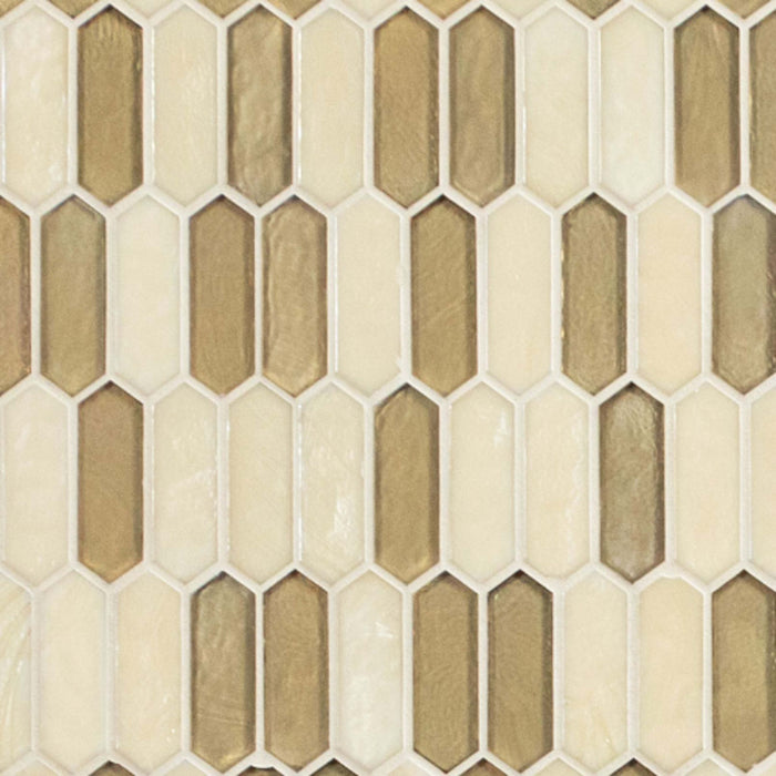 Pixie in Gold Glass Tile