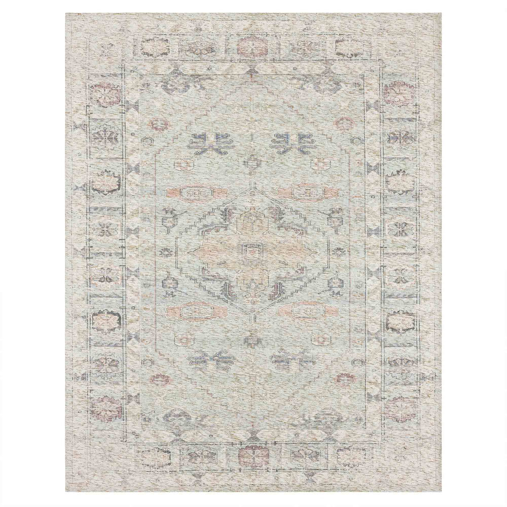 Prieska Light Teal in Light Teal 8'X10' Area Rugs