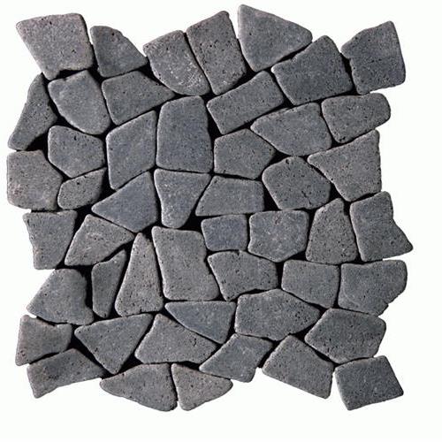 Botany Bay Pebbles - Natural in Black Natural Stone