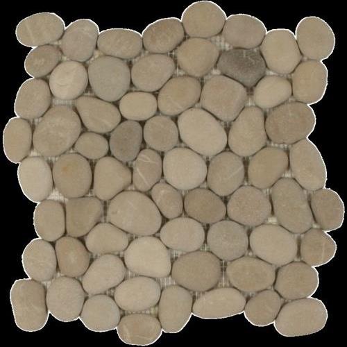 Botany Bay Pebbles - Natural in Khaki