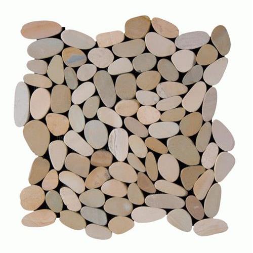 Botany Bay Pebbles - Sliced in Olive