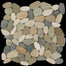 Botany Bay Pebbles - Sliced in Botany Bay Blend Natural Stone