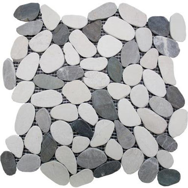 Botany Bay Pebbles - Sliced in Sliced Pebbles - Shadow Blend Natural Stone