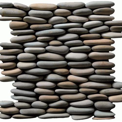 Botany Bay Pebbles - Stacked in Olive