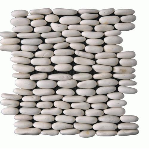 Botany Bay Pebbles - Stacked in Cream