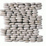 Botany Bay Pebbles - Stacked in Cream Natural Stone