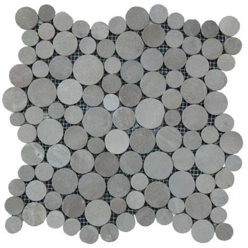 Botany Bay Pebbles - Coin in Khaki