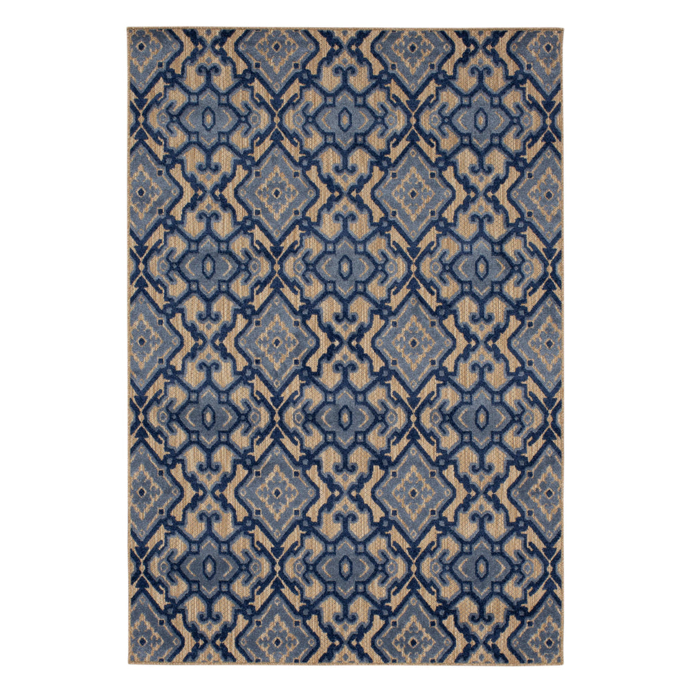 Cabana Hope Isle in Blue Area Rugs