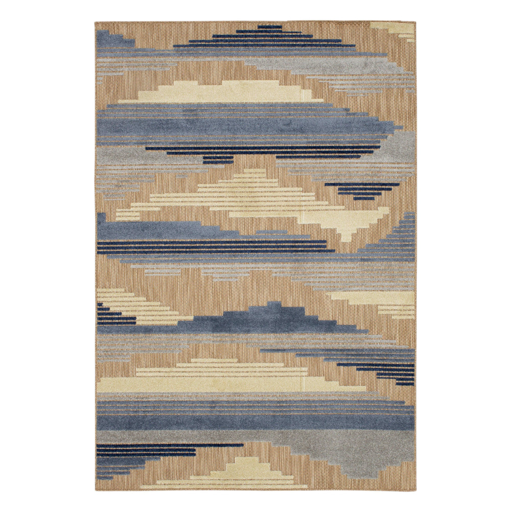 Cabana Pristine Cove in Blue Area Rugs