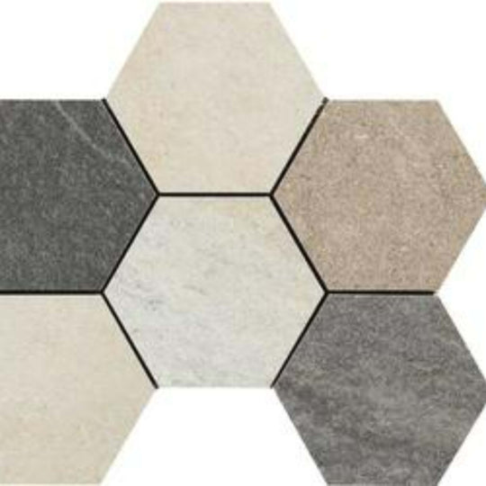 Realstone Jerusalem in Realstone Mosaico Mix-37x24