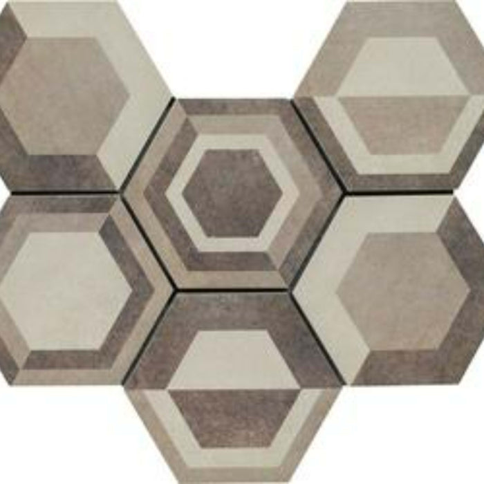 Rewind in Decoro Geometrico Caldi-21x18 Tile