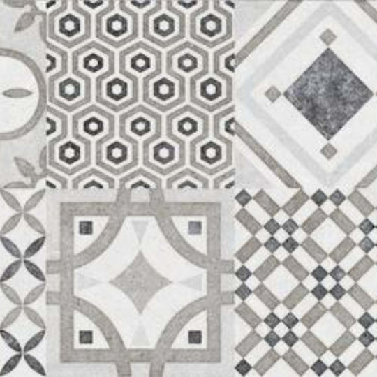 Creek in Bianco Decoro Accordi-20x50