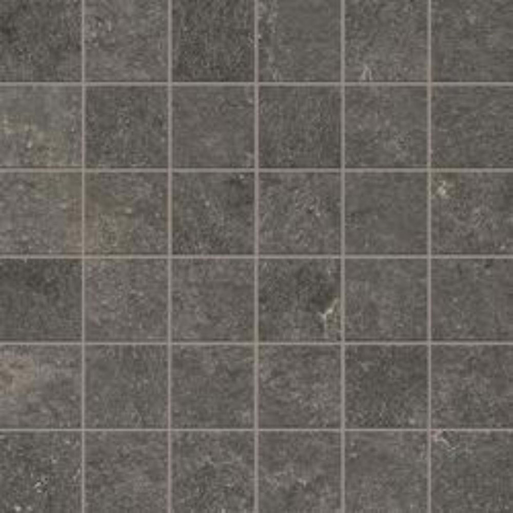 Realstone Lunar in Deep Grey Mosaico Tessera Rt-30x30 Tile