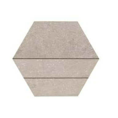 Realstone Lunar in White Mosaico 3d-29x33 Tile