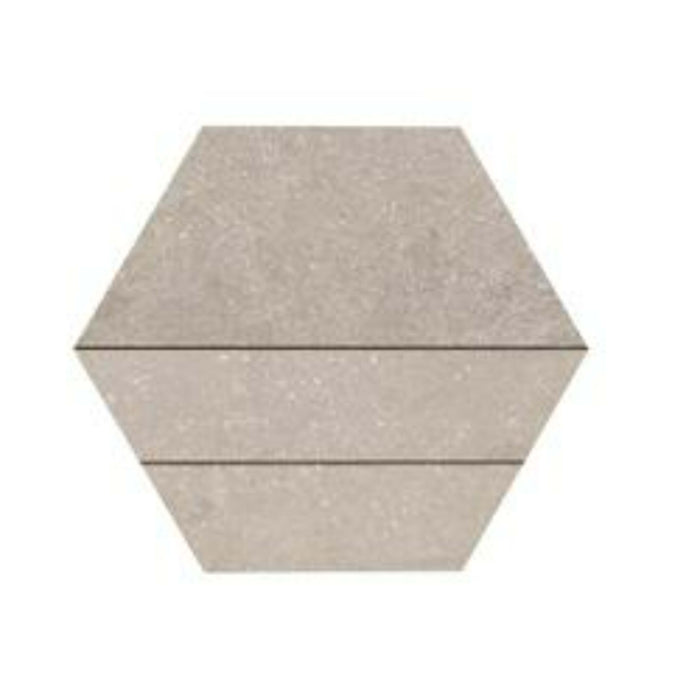 Realstone Lunar in White Mosaico 3d-29x33 Tile