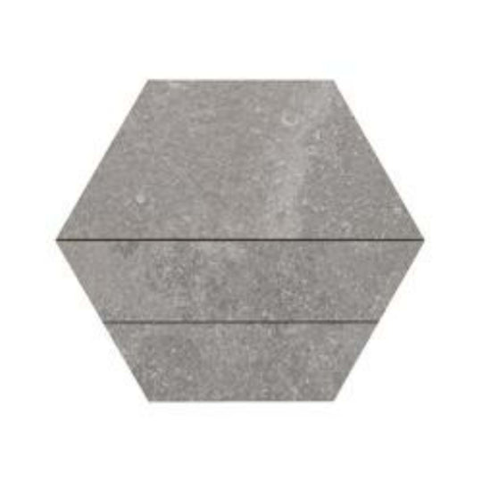 Realstone Lunar in Silver Mosaico 3d-29x33