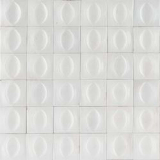 Gleeze in Bianco Struttura Egg Glossy-10x10