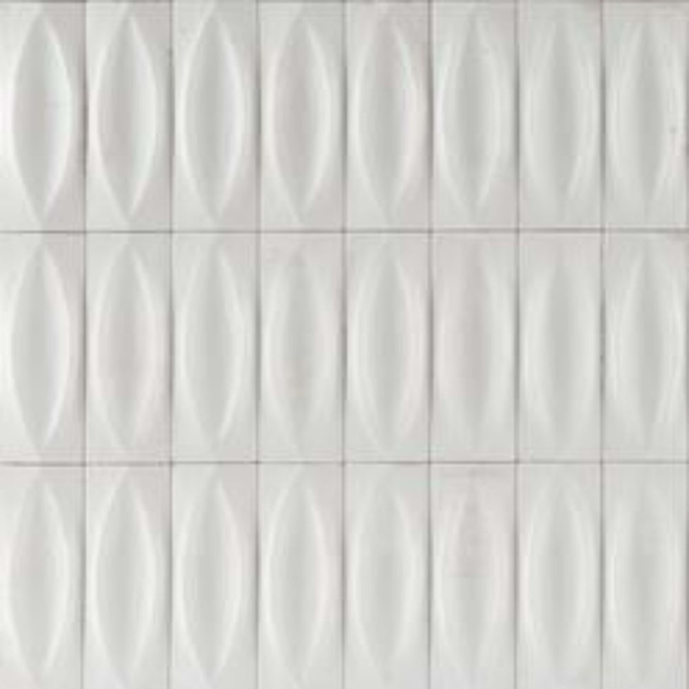 Gleeze in Bianco Struttura Eye Glossy-7x20 Tile