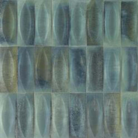 Gleeze in Turchese Struttura Eye Glossy-7x20