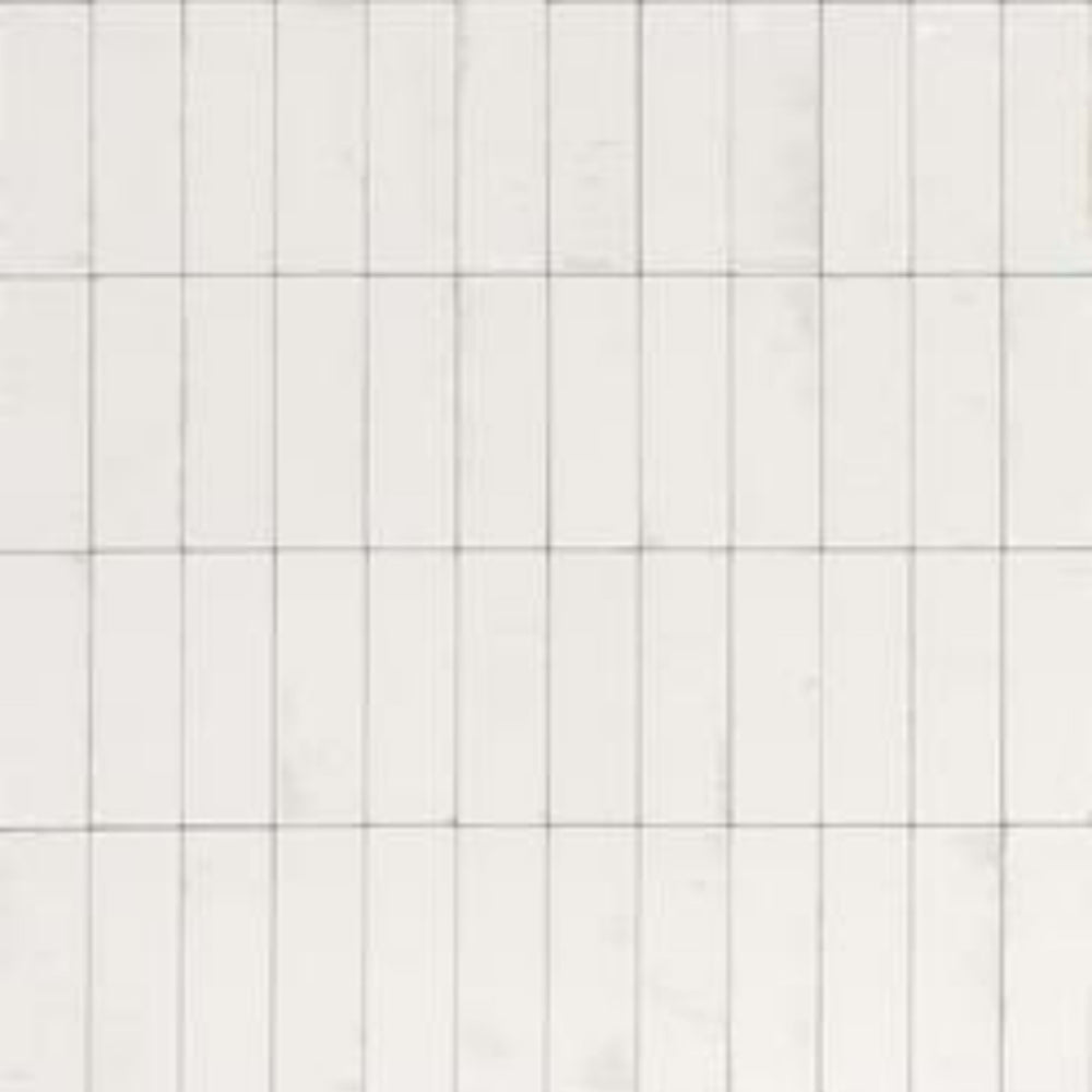 Gleeze in Bianco Glossy-5x15 Tile