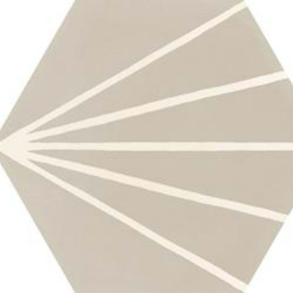 Stratford in Beige Decoro Tratto-21x18 Tile