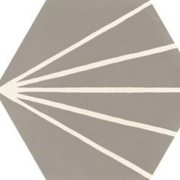 Stratford in Grey Decoro Tratto-21x18 Tile