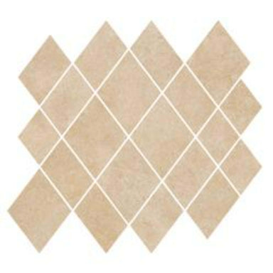 Realstone Argent in Sabbia Mosaico Rombi-35x32 Tile
