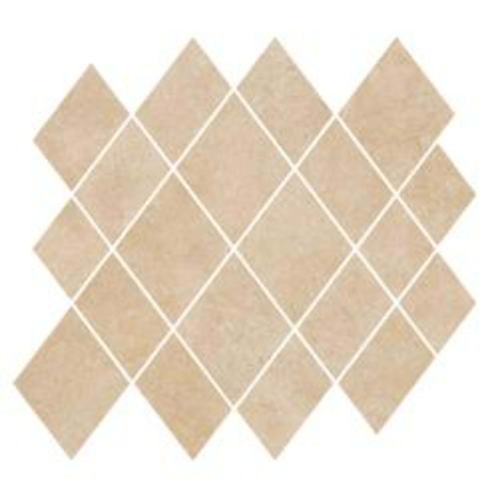 Realstone Argent in Sabbia Mosaico Rombi-35x32 Tile