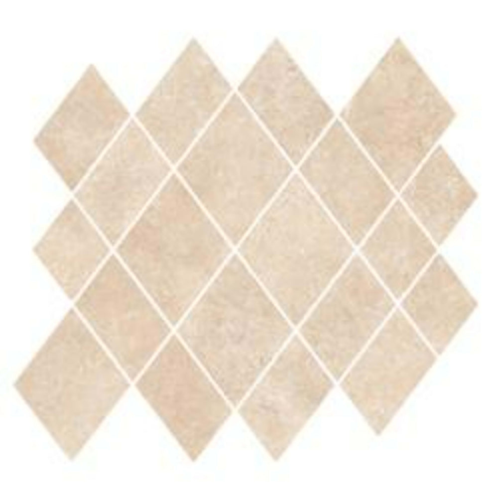 Realstone Argent in Miele Mosaico Rombi-35x32 Tile