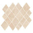 Realstone Argent in Miele Mosaico Rombi-35x32 Tile
