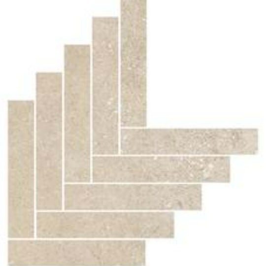 Kalkstone in Sand Mosaico Freccia-44x61