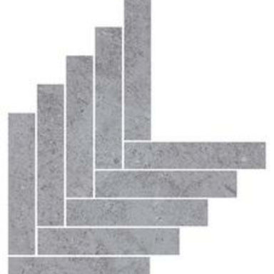 Kalkstone in Grey Mosaico Freccia-44x61 Tile