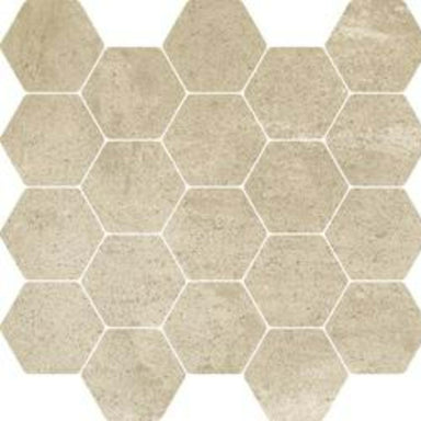 Clayton in Earth Mosaico Tile