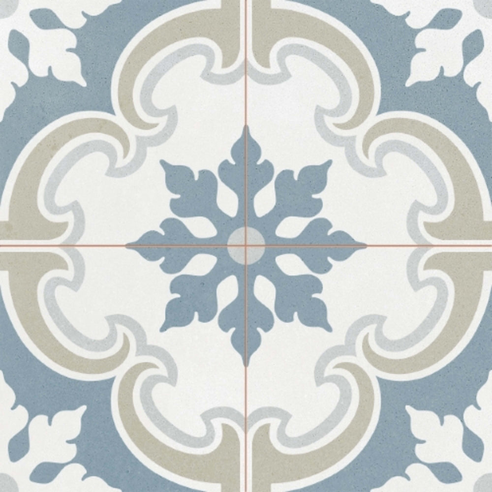 Reminisce in Lane 18" X 18" Scored Tile