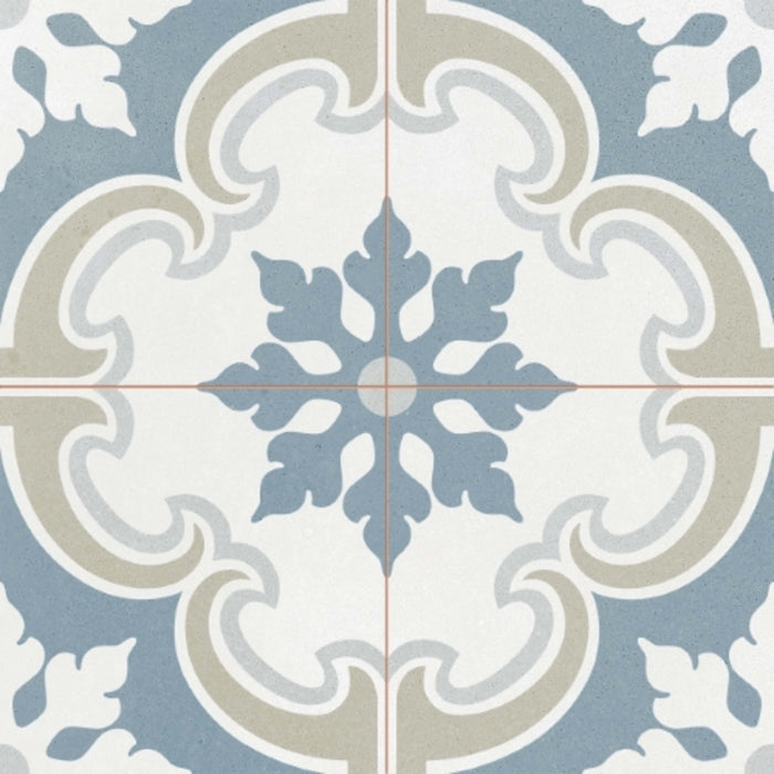 Reminisce in Lane 18" X 18" Scored Tile