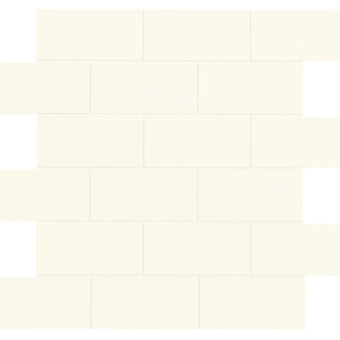 Retroactive 2.0 in Snow Blind Mosaic 2"x4" Tile