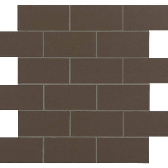 Retroactive 2.0 in Roasted Chestnut Mosaic 2"x4"