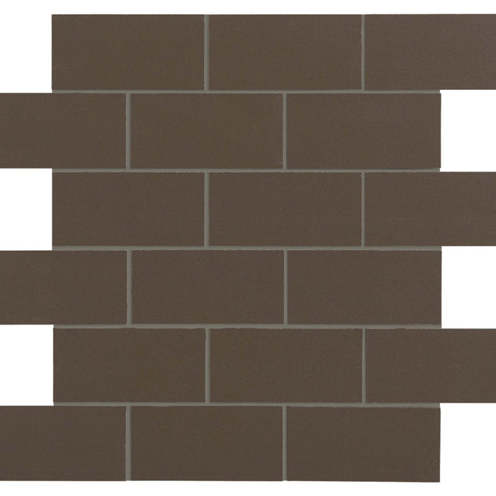 Retroactive 2.0 in Roasted Chestnut Mosaic 2"x4" Tile