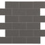 Retroactive 2.0 in Leaden Mosaic 2"x4" Tile