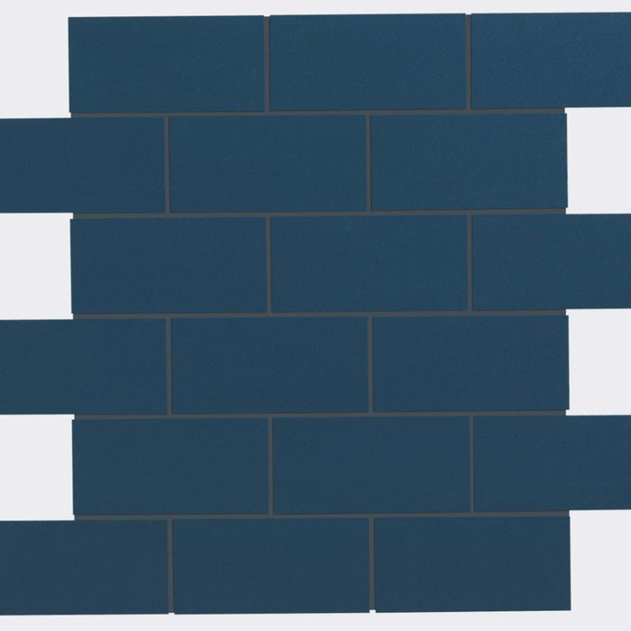 Retroactive 2.0 in Royal Navy Mosaic 2"x4" Tile