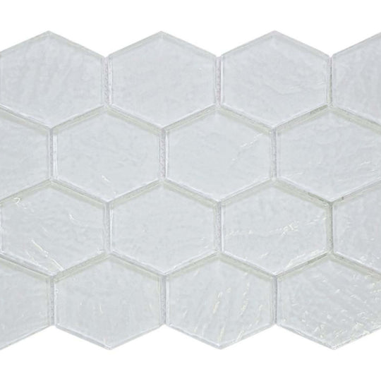 Revere - Hex Mosaic in Alabaster - Hex Mosaic