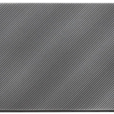 Refined Metals in Gunmetal - Linear Wave Gloss - 2x8 Metal Tile