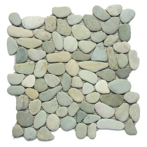 River Rock Pebbles in Turquoise Natural Stone