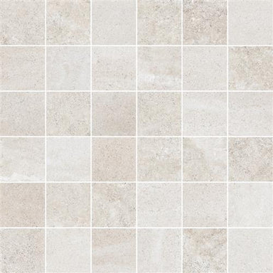 Rainstone in Beige White - 2x2 Tile
