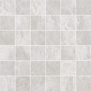 Rainstone in Light Grey - 2x2 Tile