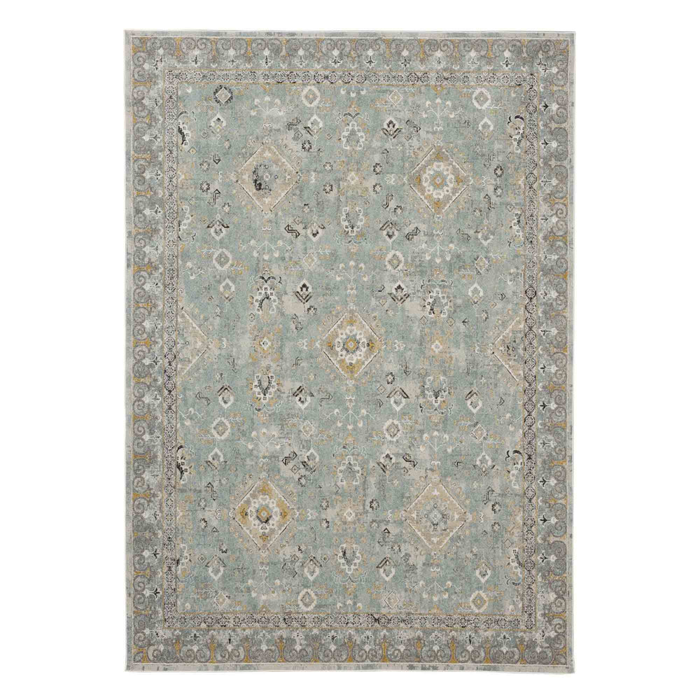 Ravenglass Blue in Blue 9'X12' Area Rugs