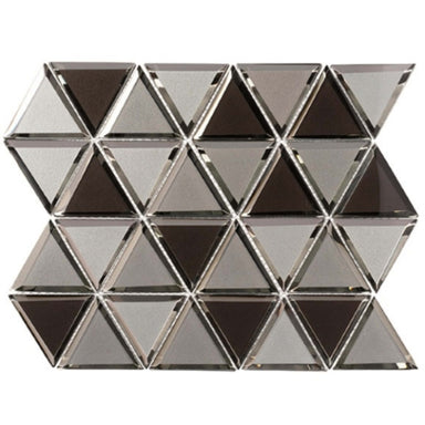 Pinwheel Collection in Rhino Wind Glass Tile