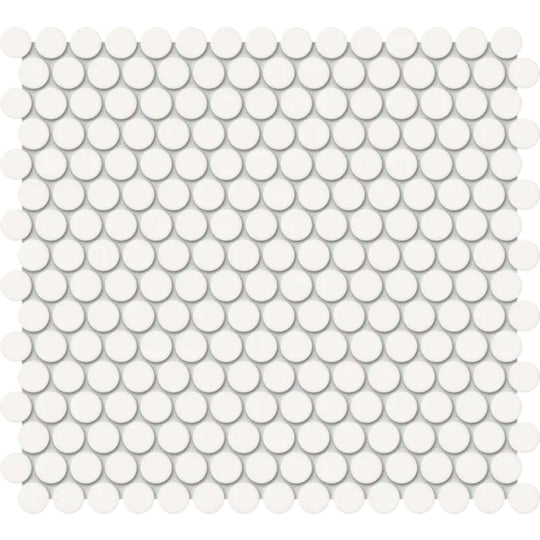 S-Series in Canvas White Penny Round