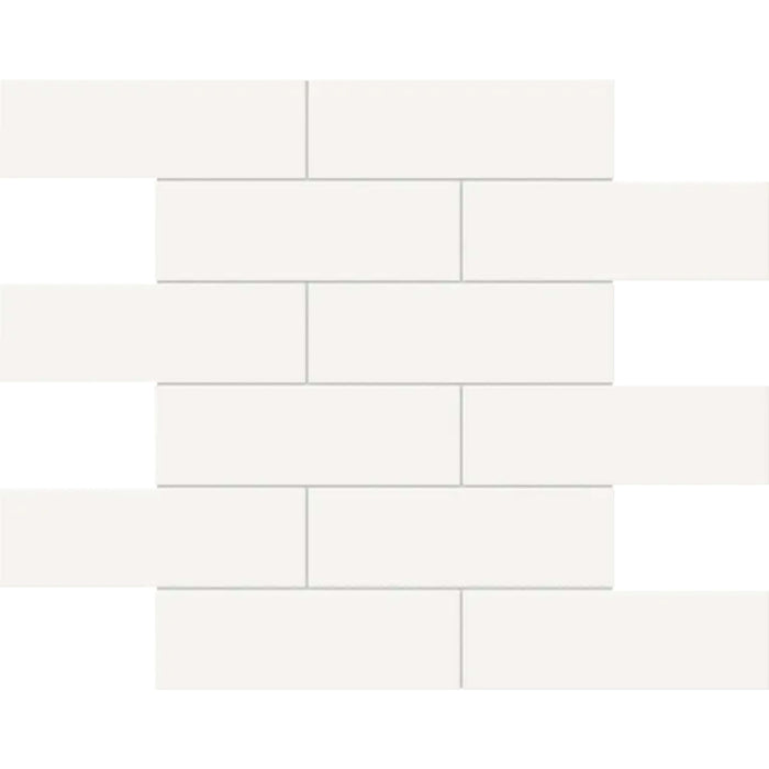 S-Series-2x6 in Canvas White Staggered Tile