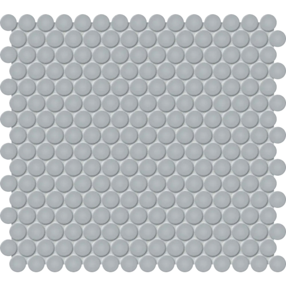 S-Series in Cloud Blue Penny Round Tile